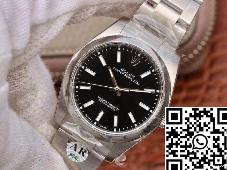 AR Oyster Factory 39mm 114300 Perpetual Dial Rolex Black 0225